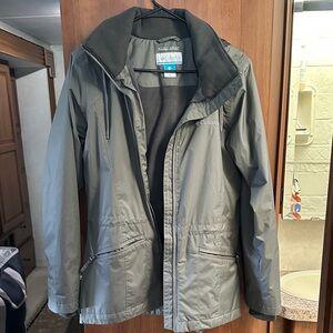 Columbia Charcoal Rain Jacket